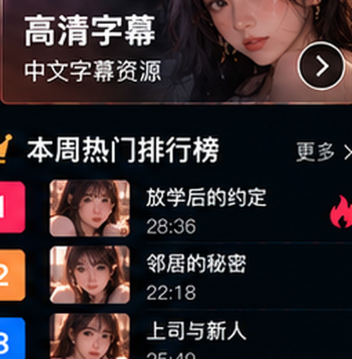 日韩无码高清画质字幕资料